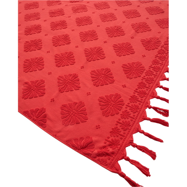 2026 Rip Curl Gemischtes Jacquard-Jumbo-Handtuch 01HWTO - Red
